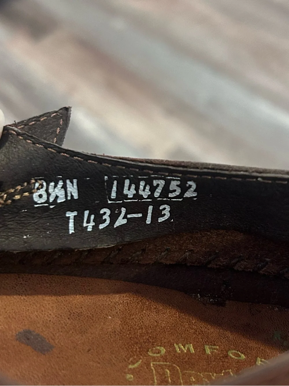 Dexter Brown Leather walkmocs made in USA 8.5